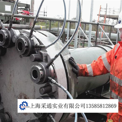 采通現場液壓螺栓拉伸法蘭定力矩服務螺栓拆卸螺栓緊固